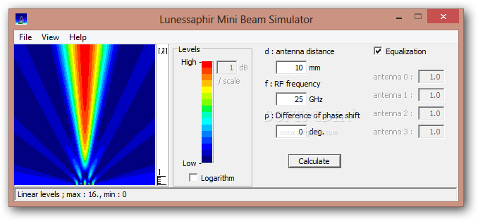 Lunessaphir Mini Beam Simulator