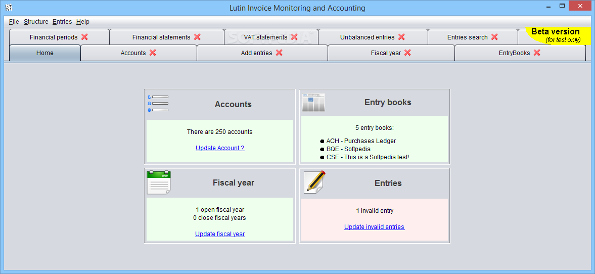 Lutin Invoice Monitoring and Accounting