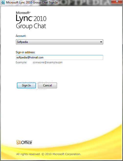 Microsoft Lync 2010 Group Chat