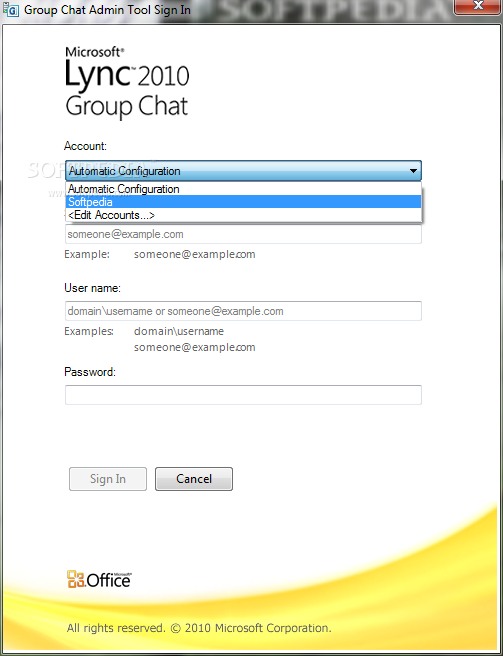 Microsoft Lync Server 2010 Group Chat Admin Tool