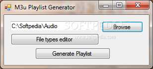 M3u Playlist Generator