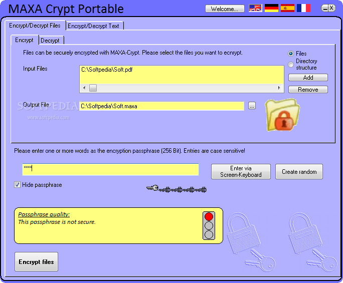 MAXA Crypt Portable (Former MAXA Crypt Mobile)