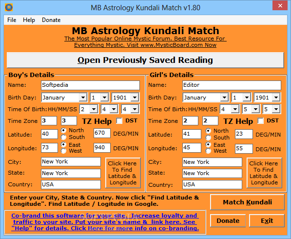 MB Astrology Kundali Match (formerly MB Free Astrology Kundali Match)