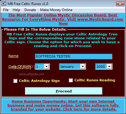 MB Free Celtic Runes