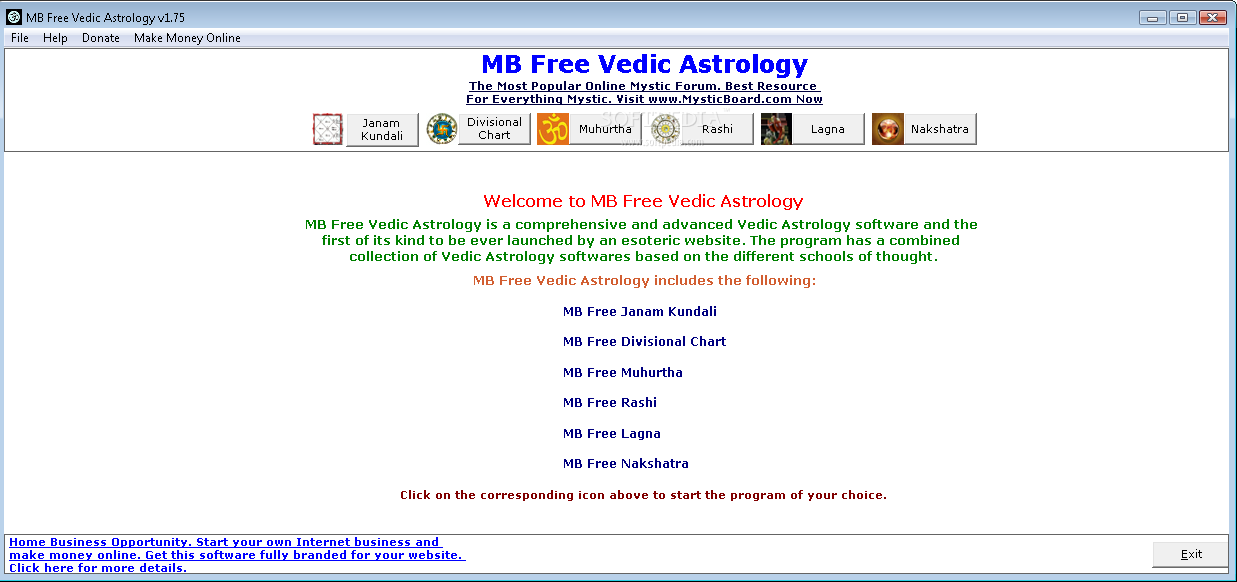 MB Free Vedic Astrology