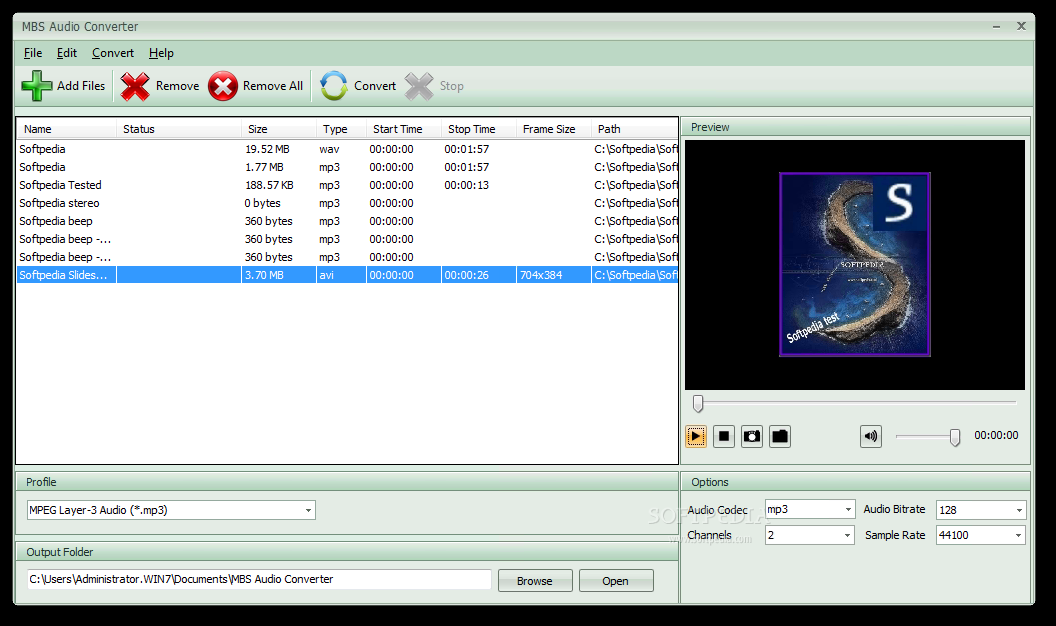 MBS Audio Converter