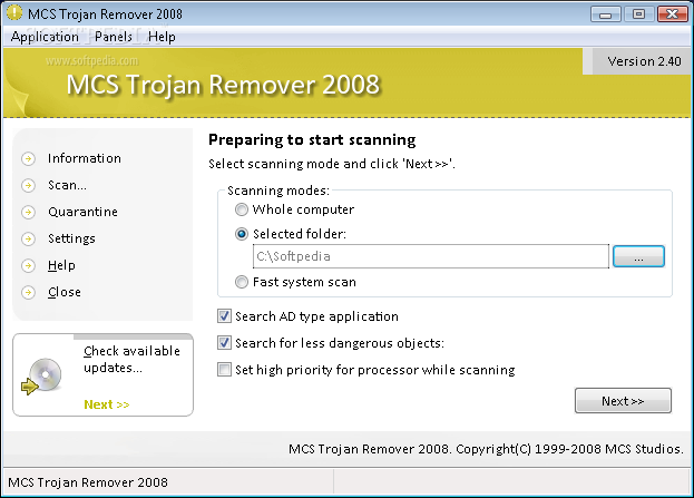 MCS Trojan Remover 2008
