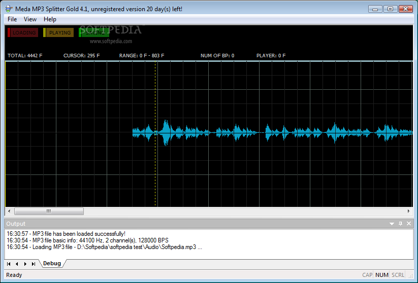 MEDA MP3 Splitter Gold