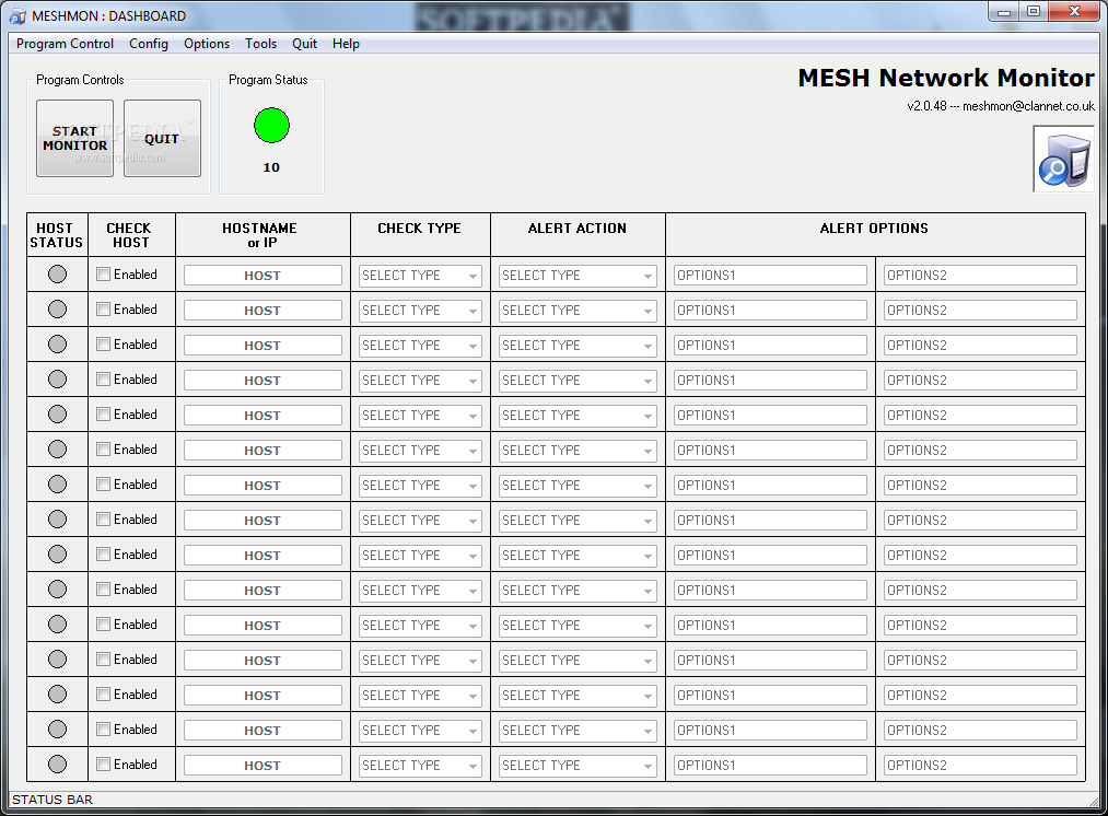 MESH Network Monitor