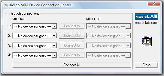 MIDI Connection Center