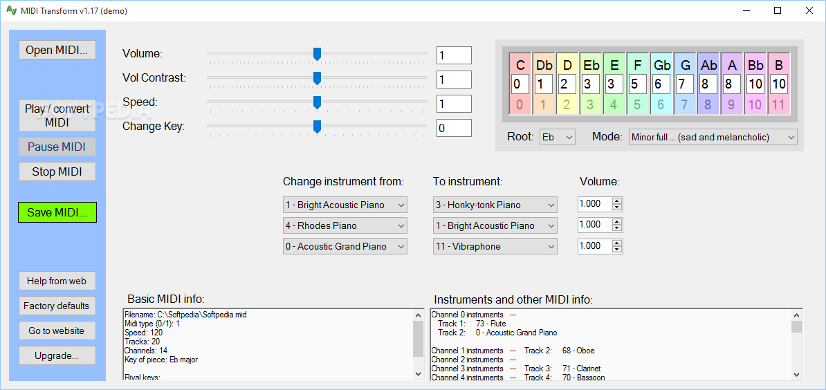 MIDI Transform