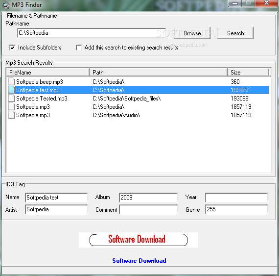MP3 Finder