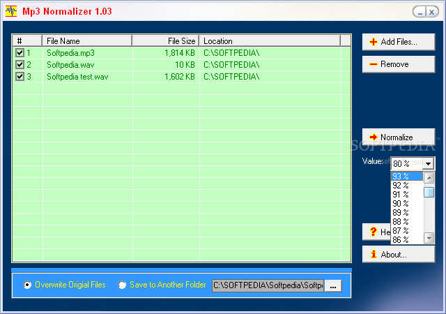 MP3 Normalizer