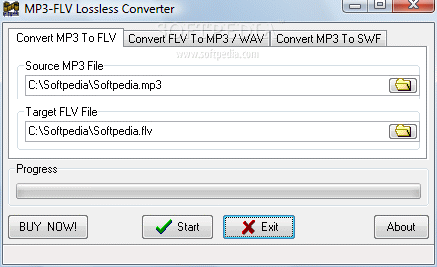 MP3FLV Lossless Converter