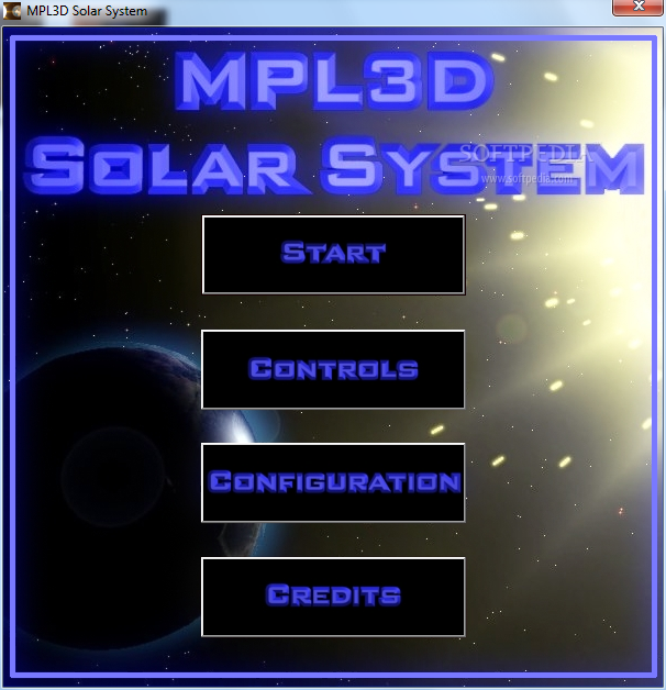 MPL3D Solar System