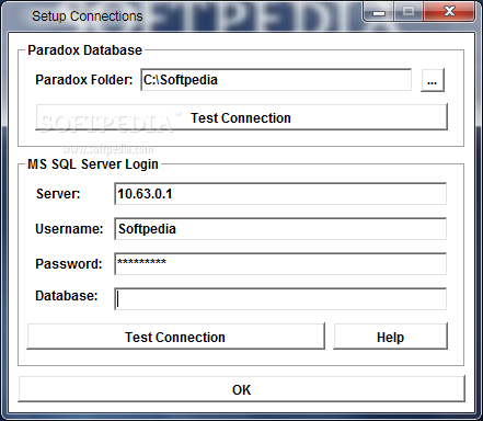 MS SQL Server Paradox Import, Export & Convert Software