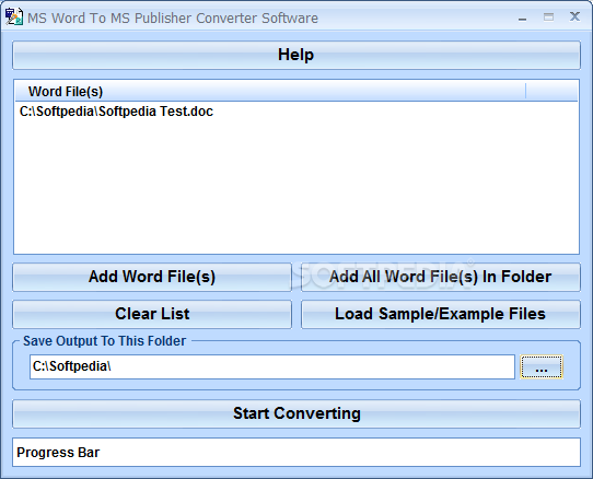 MS Word To MS Publisher Converter Software