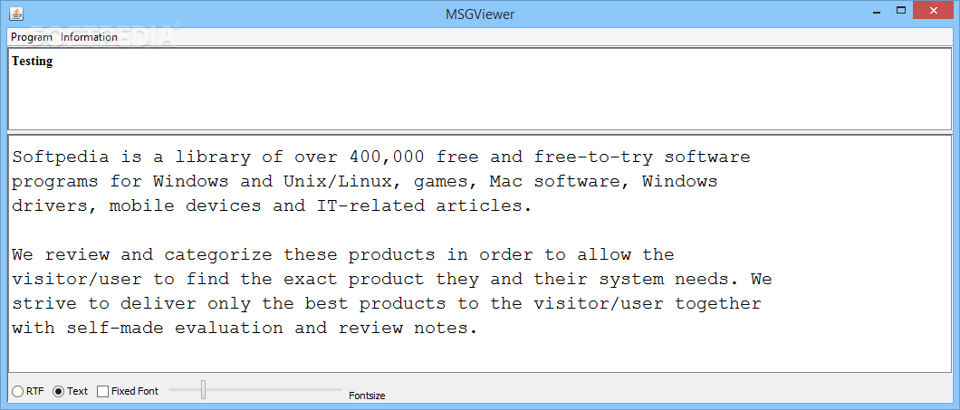 MSGViewer