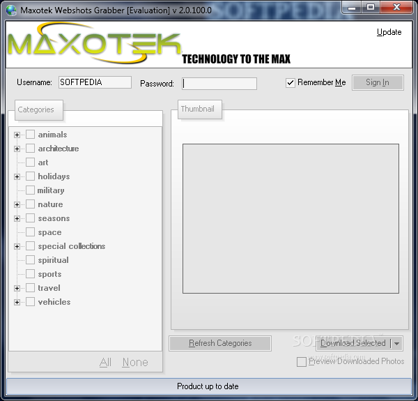 Maxotek Webshots Grabber