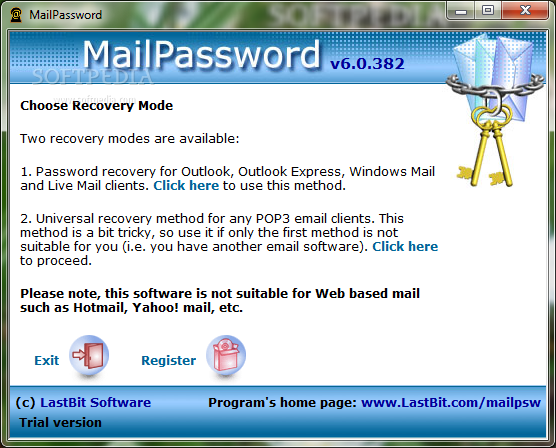 Mail Password
