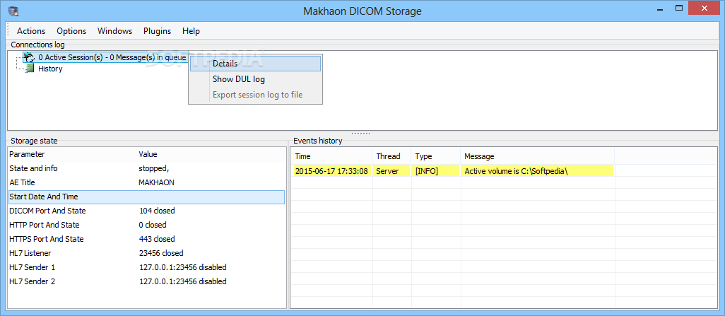 Makhaon DICOM Storage