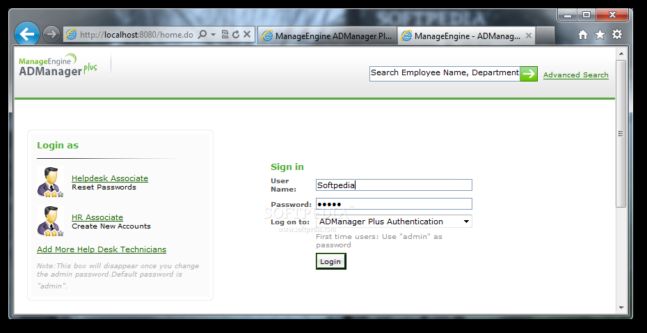 ManageEngine ADManager Plus Standard Edition