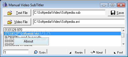Manual Video Subtitler