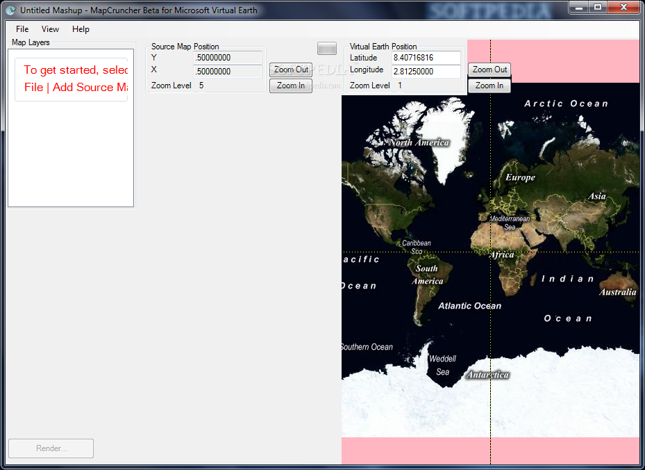MapCruncher for Virtual Earth