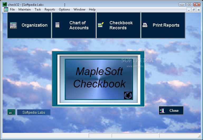 MapleSoft Checkbook