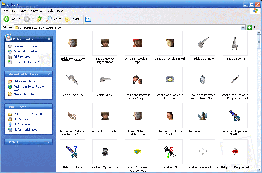 Massassi: Star Wars Desktop Icons