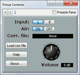 MathAudio Pickup Corrector
