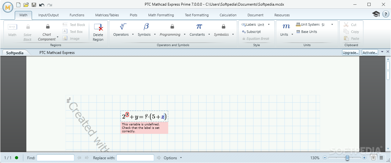 PTC Mathcad Express Prime