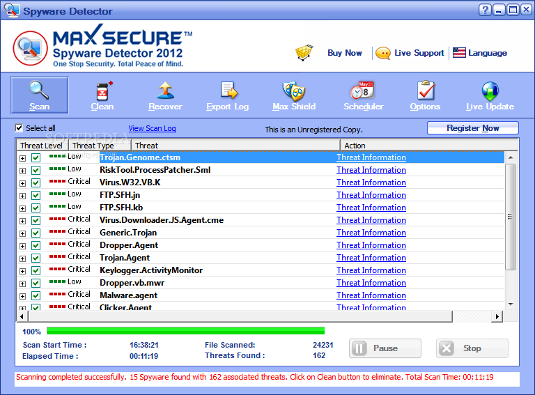 Top 37 Internet Apps Like Max Secure Spyware Detector - Best Alternatives
