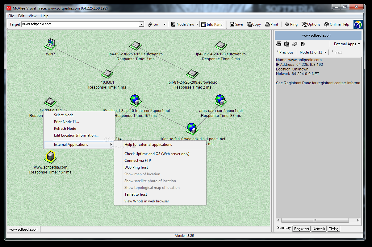 McAfee Visual Trace