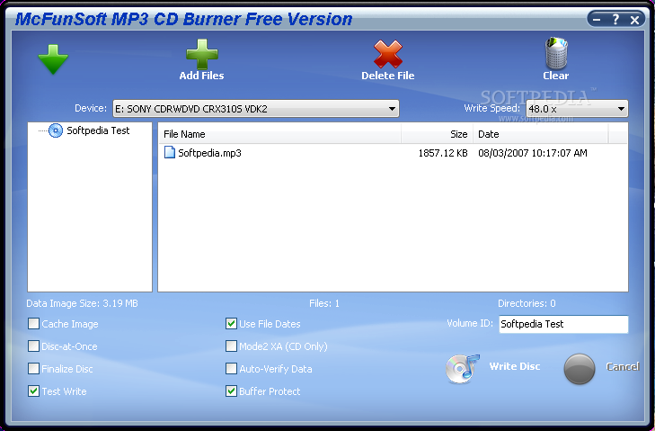 McFunSoft MP3 CD Burner