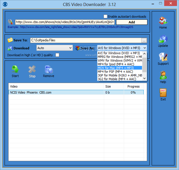 CBS Video Downloader