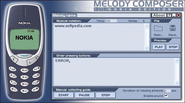 Melody Composer (NOKIA edition)