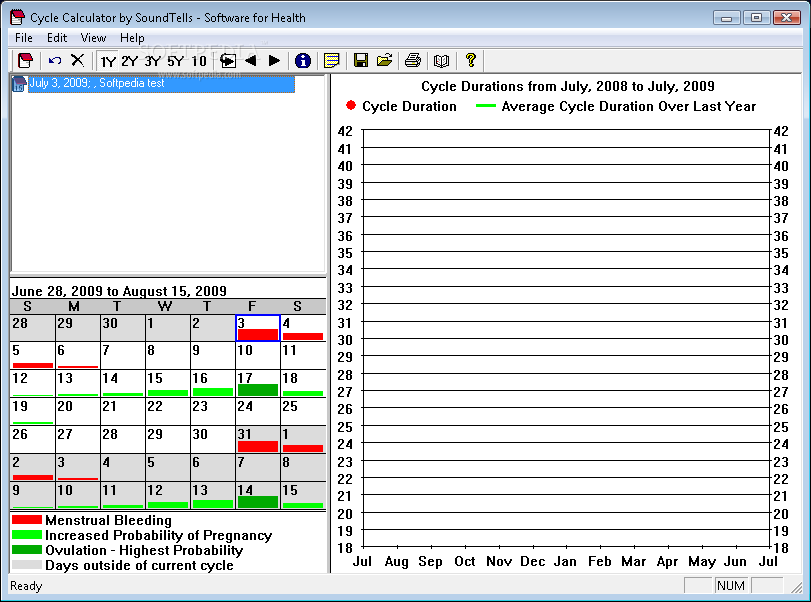 Menstrual Cycle Calendar and Due-Date Calculator