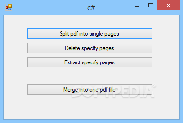 Mgosoft PDF Split Merge SDK