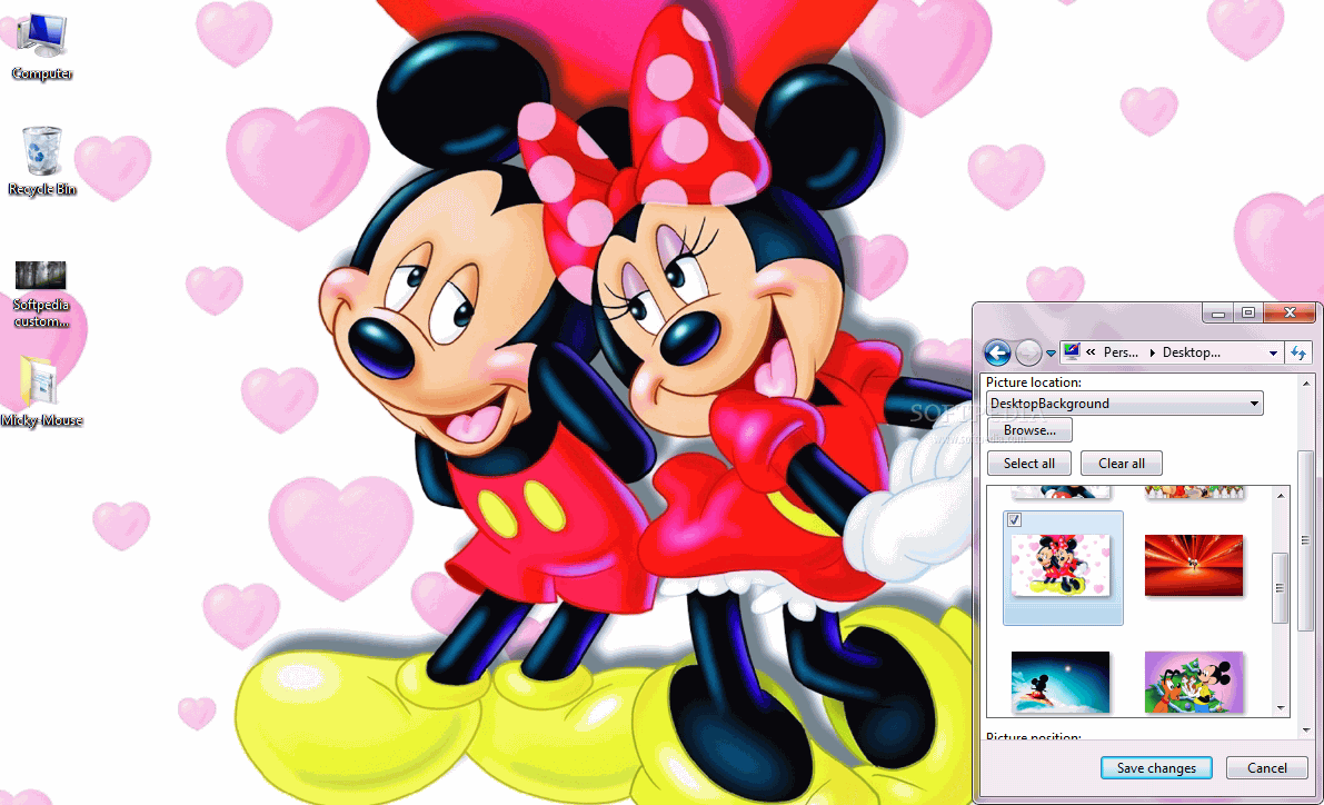 Mickey Mouse Windows 7 Theme