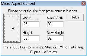 Micro Aspect Calculator