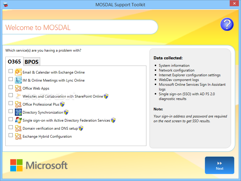 Top 45 Network Tools Apps Like Microsoft Online Services Diagnostics and Logging Support Toolkit (MOSDAL) - Best Alternatives