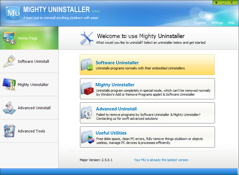 Mighty Uninstaller