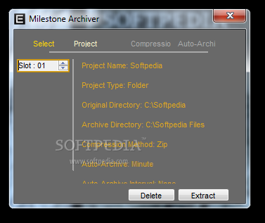 Milestone Archiver