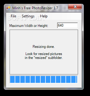 Minh's Free PhotoResizer