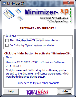 Minimizer-XP