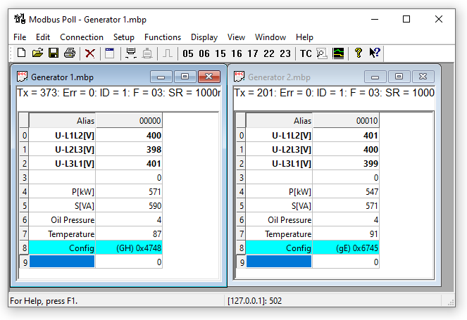 Modbus Poll