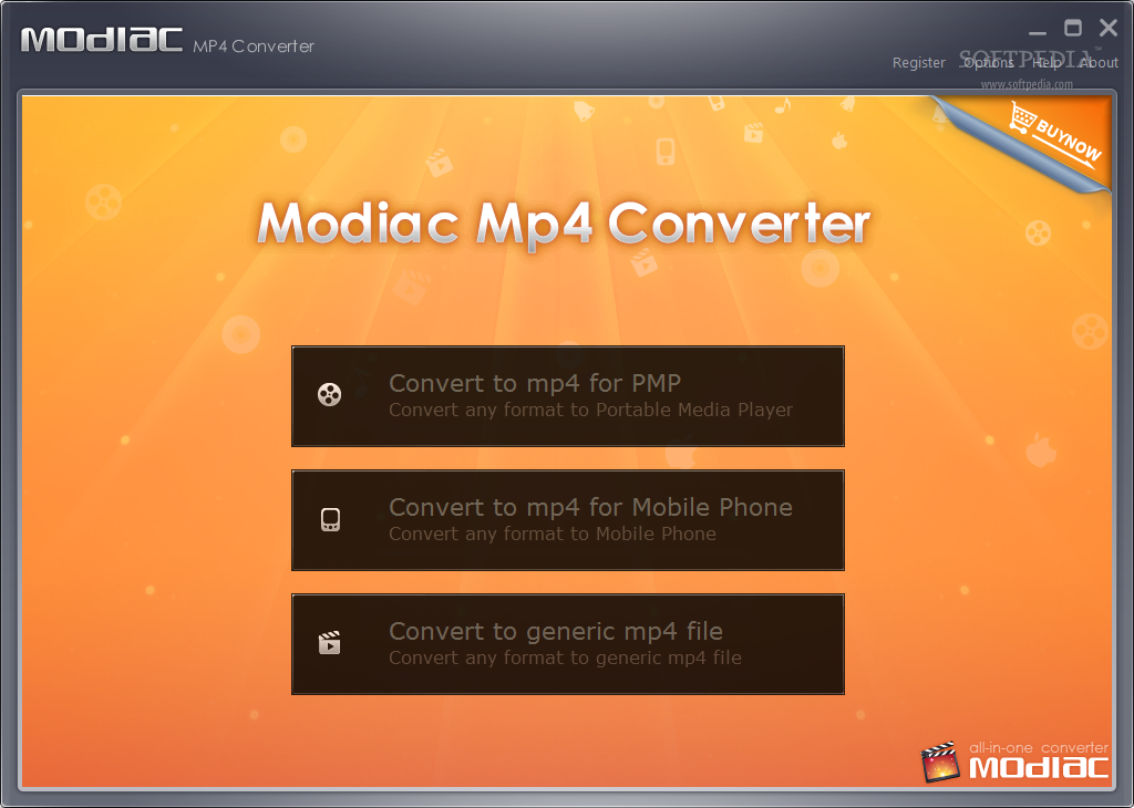 Modiac MP4 Converter