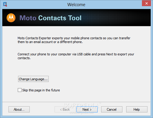 Moto Contacts Tool