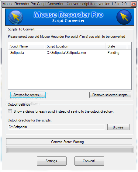 Mouse Recorder Pro Script Converter
